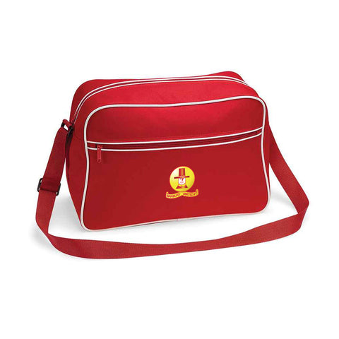 Classic Crest Red Retro Bag